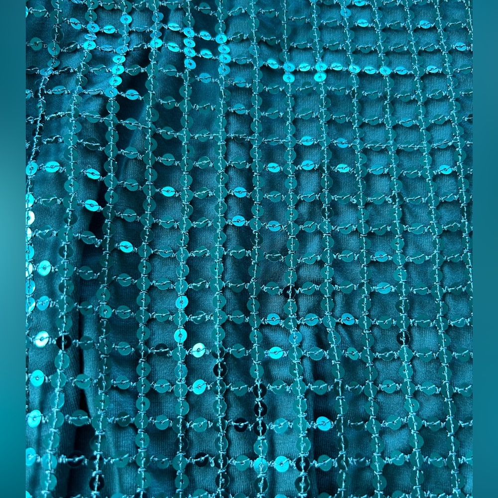 Pilcro Long-Sleeve Sequin Top by Antropologie 💚⭐️⭐️ - Picture 6 of 12